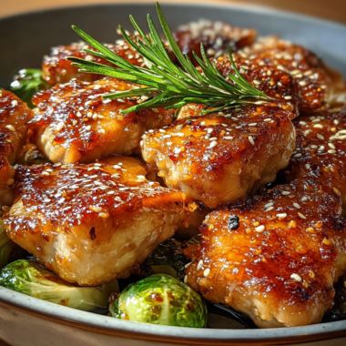 Baked Crunchy Hot Honey Chicken
