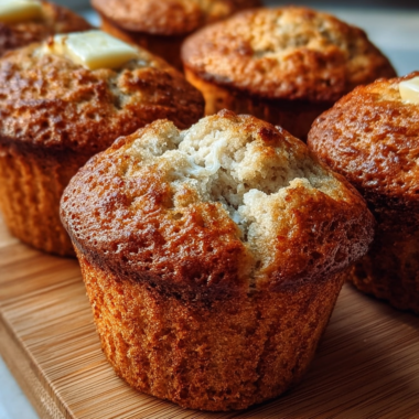 Best Greek Yogurt Banana Muffins