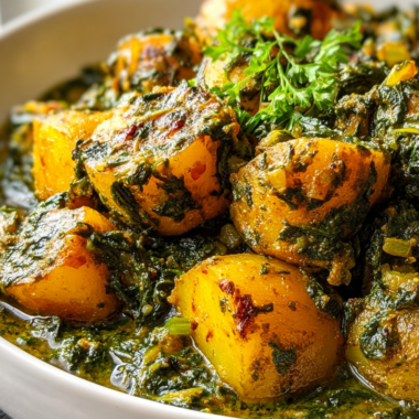 Delicious Saag Aloo: Quick Vegan Comfort Food Bliss