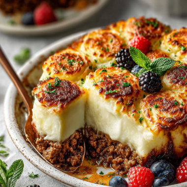 Ground Turkey Cottage Pie