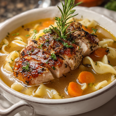 Homemade Turkey Noodle Soup Recipe