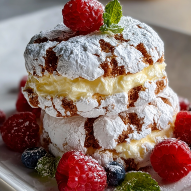 Lemon Crinkle Cookies