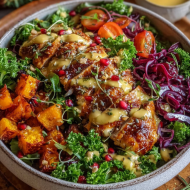 Maple Dijon Chicken Bowl