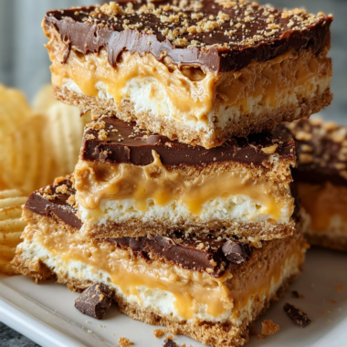 Peanut Butter Sandwich Bars
