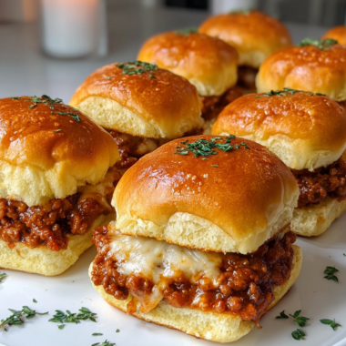 Sloppy Joe Sliders