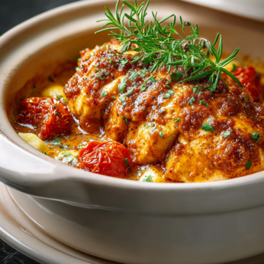 Slow Cooker Creamy Tomato Basil Chicken Breast