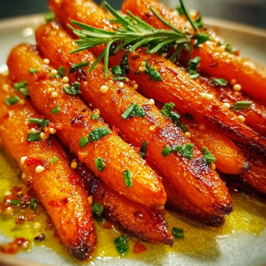 Spicy Chili Honey Roasted Carrots