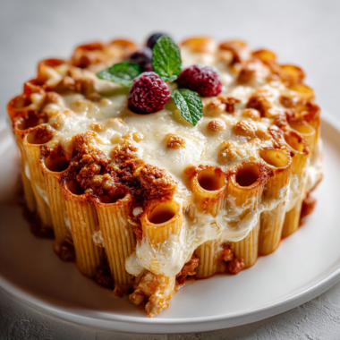 Stuffed Rigatoni Pie