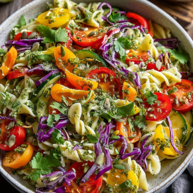 Zesty Cilantro Lime Pasta Salad Recipe for Fresh Flavor